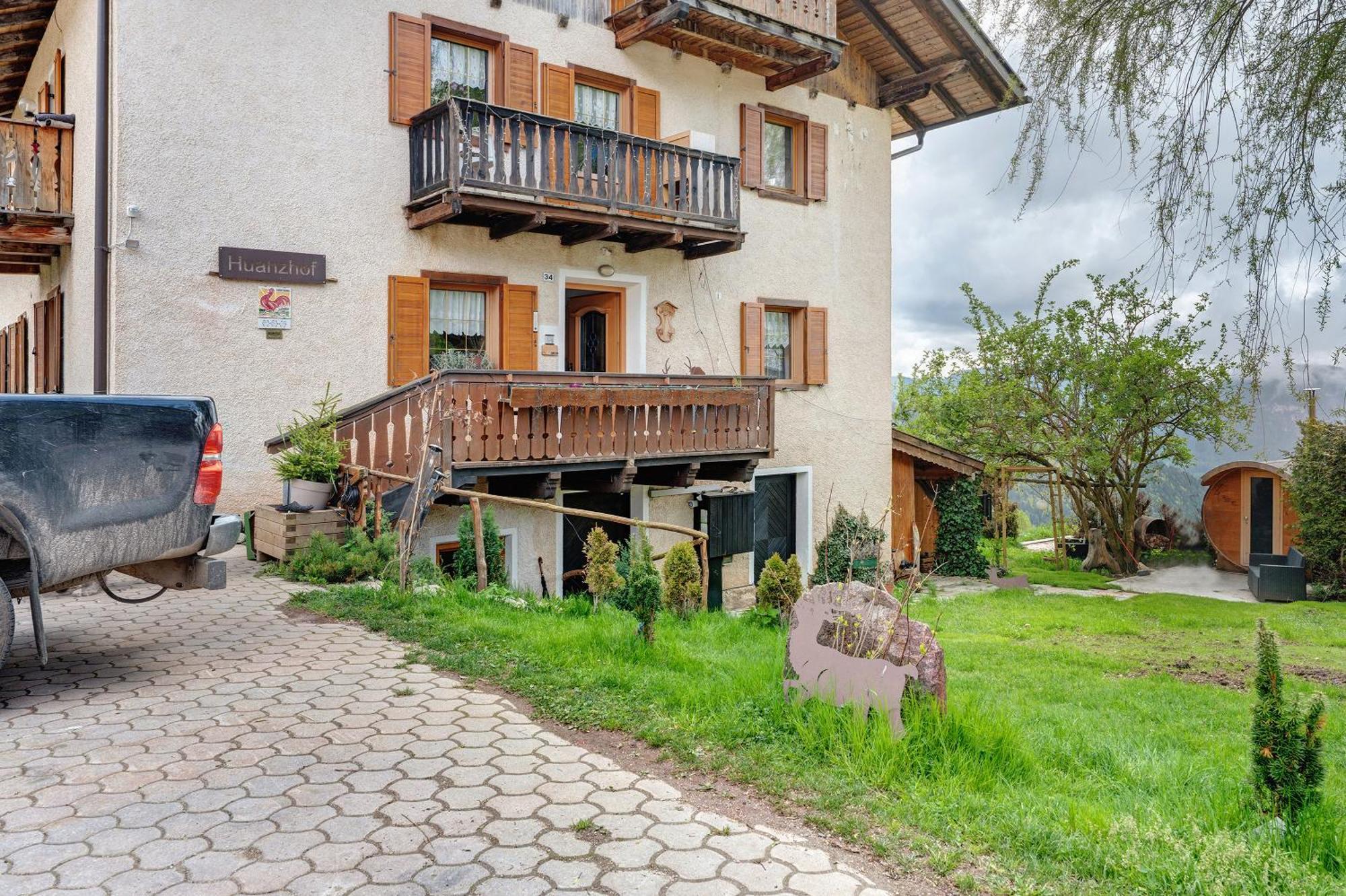 Huanzhof Ferienwohnung Schwarzhorn Альдино Экстерьер фото